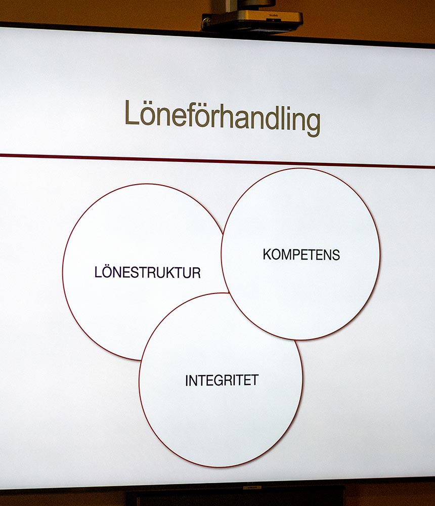 Löneförhandling - Lönestruktur - Kompetens - Integritet